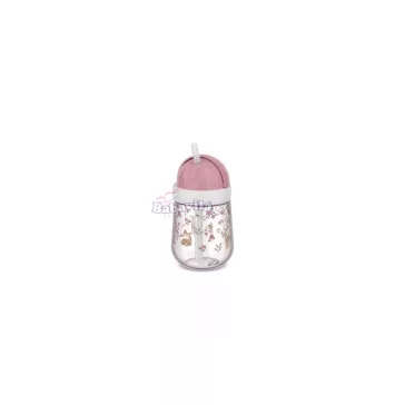 Little Dutch szívószálas pohár 300 ml - fairy garden 