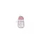 Little Dutch szívószálas pohár 300 ml - fairy garden 