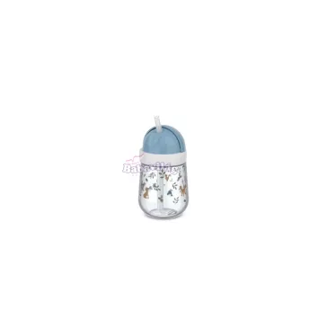 Little Dutch szívószálas pohár 300 ml - forest friends 