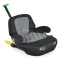 JAX autós ülésmagasító háttámlával 125-150cm rögzítő hevederrel, ISOFIX SZÜRKE 