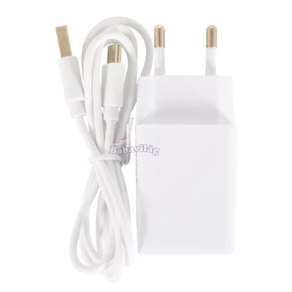 WEST bébiőr, kamera, 3.0Mp, wifis, 4G, babaforma SZÜRKE/kék