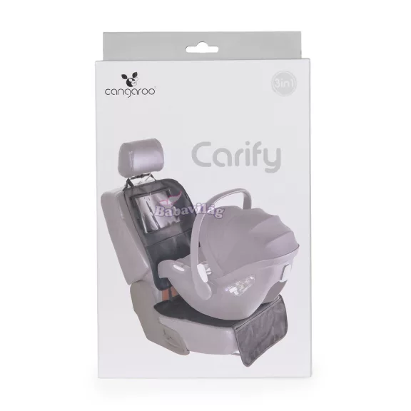 CARIFY ülésvédő 3in1 FEKETE