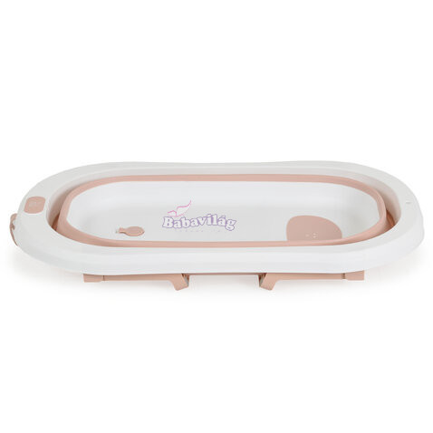 PALMA összecsukható kád fürdetőpárnával PINK