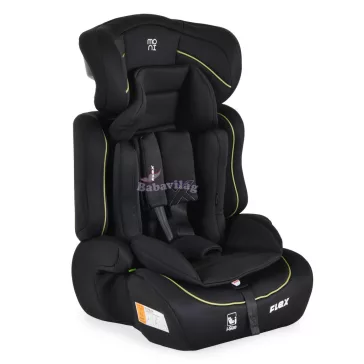FLEX autós ülés 76-150cm FEKETE/ZÖLD