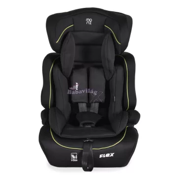 FLEX autós ülés 76-150cm FEKETE/ZÖLD