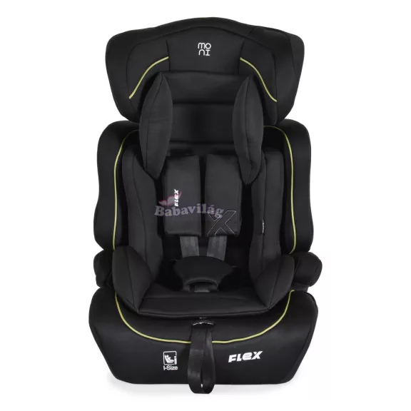 FLEX autós ülés 76-150cm FEKETE/ZÖLD