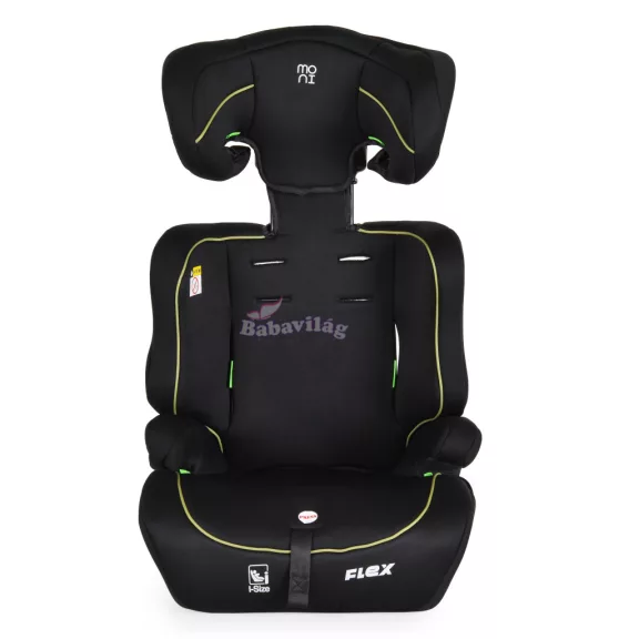FLEX autós ülés 76-150cm FEKETE/ZÖLD
