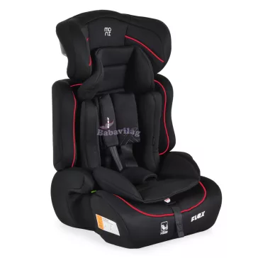 FLEX autós ülés 76-150cm FEKETE/PIROS