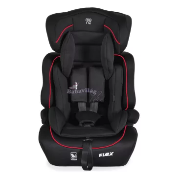 FLEX autós ülés 76-150cm FEKETE/PIROS