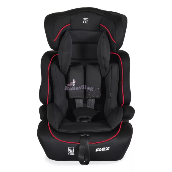 FLEX autós ülés 76-150cm FEKETE/PIROS