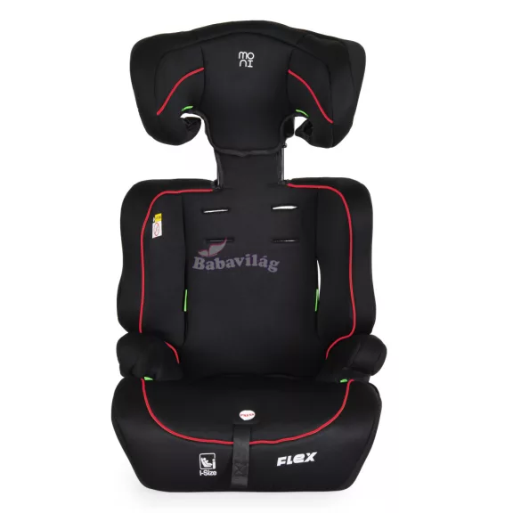 FLEX autós ülés 76-150cm FEKETE/PIROS