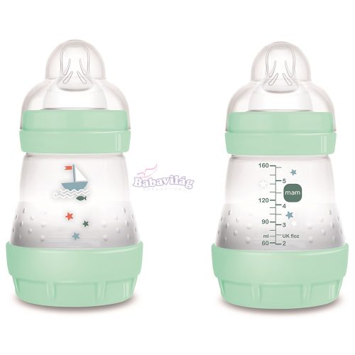 MAM cumisüveg Anti-Colic 160ml  -menta