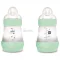 MAM cumisüveg Anti-Colic 160ml  -menta