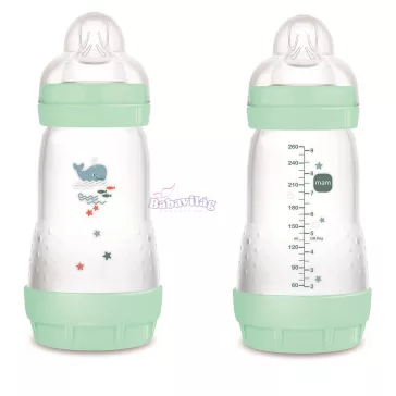 MAM cumisüveg Anti-Colic 260ml - kék