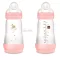 MAM cumisüveg Anti-Colic 260ml rózsaszín
