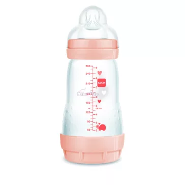 MAM cumisüveg Anti-Colic 260ml rózsaszín