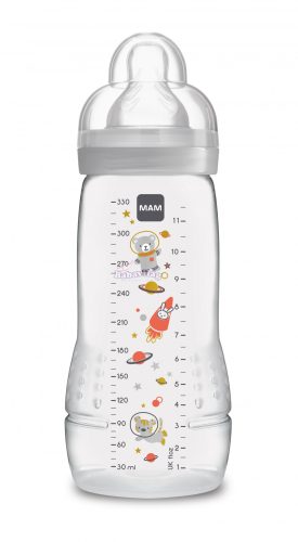 Mam cumisüveg 330 ml - szürke