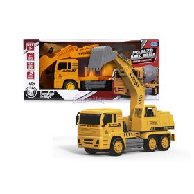 Távirányítású városi kotrógép