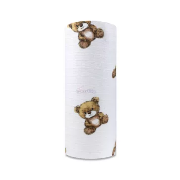Tetra pelenka nyomott mintás 70x80cm Teddy maci