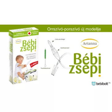 ARIANNA orrszívó-porszívó bébi zsepi