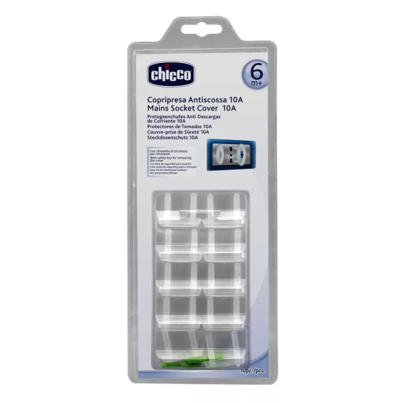 Chicco Konnektorvédő 10 db-os Chicco Konnektorvédő 10 db-os