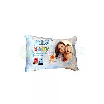 Törlőkendő Frissi Baby nedves  72 db
