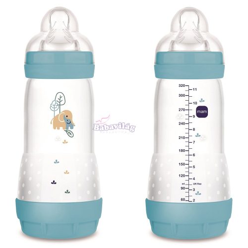 MAM cumisüveg Anti-Colic 320ml - kék