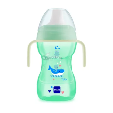   MAM Fun to Drink Cup Night ivástanuló pohár 270ml - több szín