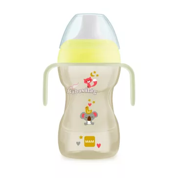   MAM Fun to Drink Cup Night ivástanuló pohár 270ml - több szín