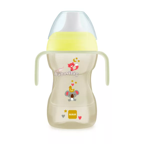 MAM Fun to Drink Cup Night ivástanuló pohár 270ml - több szín
