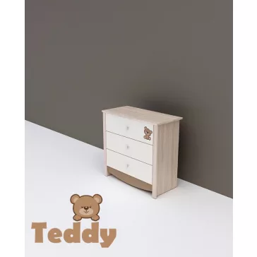 TODI Teddy 3 fiókos komód 