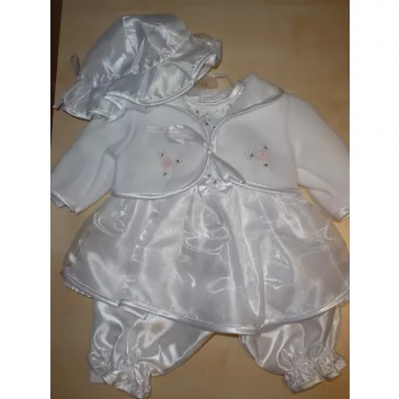 Boleros keresztelőruha húzott