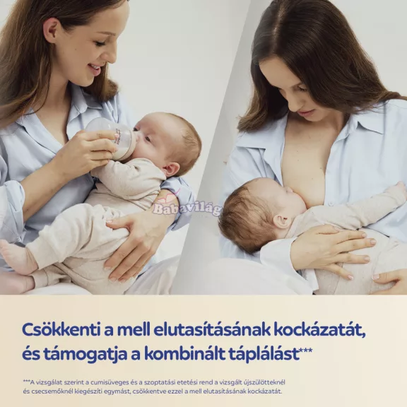 Canpol babies Natural Shape anti-kólikás cumisüveg 150ml
