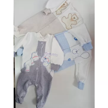 Leopoldi pamut rugdalózó hosszú ujjú