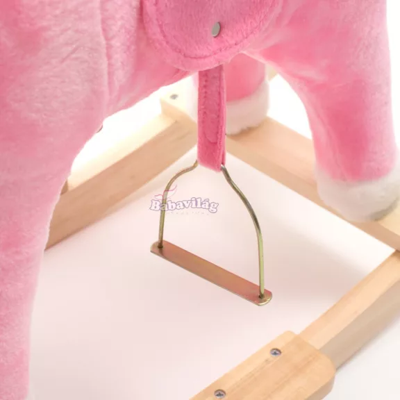 Baby Mix hintaló dallammal  kendővel-pink