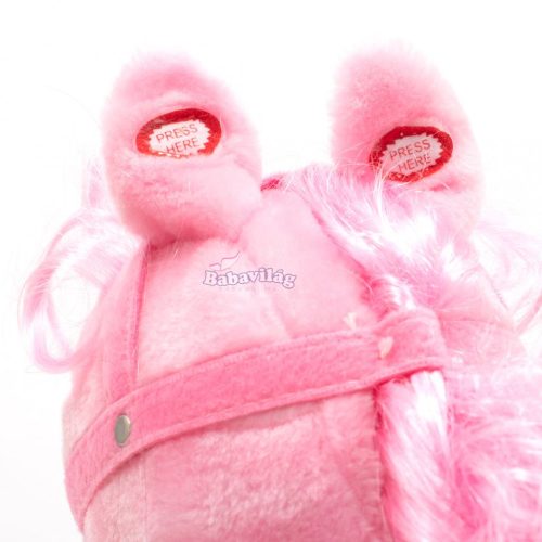 Baby Mix hintaló dallammal  kendővel-pink