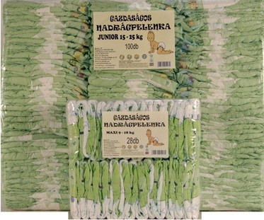 Gazdaságos pelenka 2-es 3-5 kg 100db-os