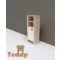 TODI Teddy keskeny nyitott polcos 1 ajtós szekrény (140 cm magas)