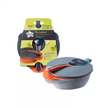 Tommee Tippee Etető tálka tetővel 2db