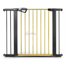 MILLY MALLY 6578 Biztonsági kapu Guardy 104 Black Natural