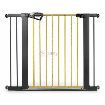 MILLY MALLY 6578 Biztonsági kapu Guardy 104 Black Natural