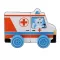 Trefl: Mágneses fa játék Ambulance 