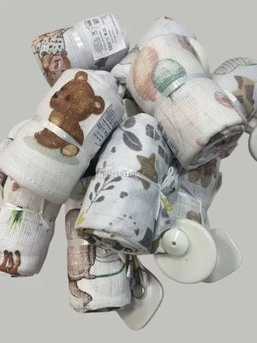 Textil pelenka mintás- több szín