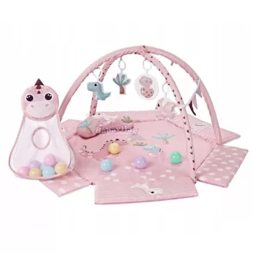 Milly Mally TinyMini játszószőnyeg Dino Pink rózsaszín