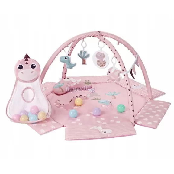 Milly Mally TinyMini játszószőnyeg Dino Pink rózsaszín Milly Mally TinyMini játszószőnyeg Dino Pink rózsaszín