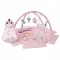 Milly Mally TinyMini játszószőnyeg Dino Pink rózsaszín
