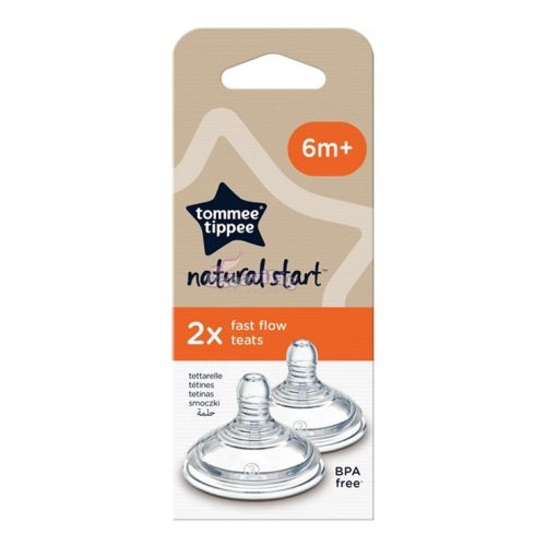 TOMMEE TIPPEE etetőcumi 6+ Gyors áramlású 