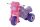 D-Toys Lábbal hajtós Cross motor-Pink