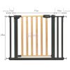 Kidwell Trasti biztonsági kapu 74-104 cm