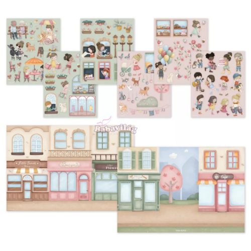 Little Dutch matricás füzet Rosa és baráta